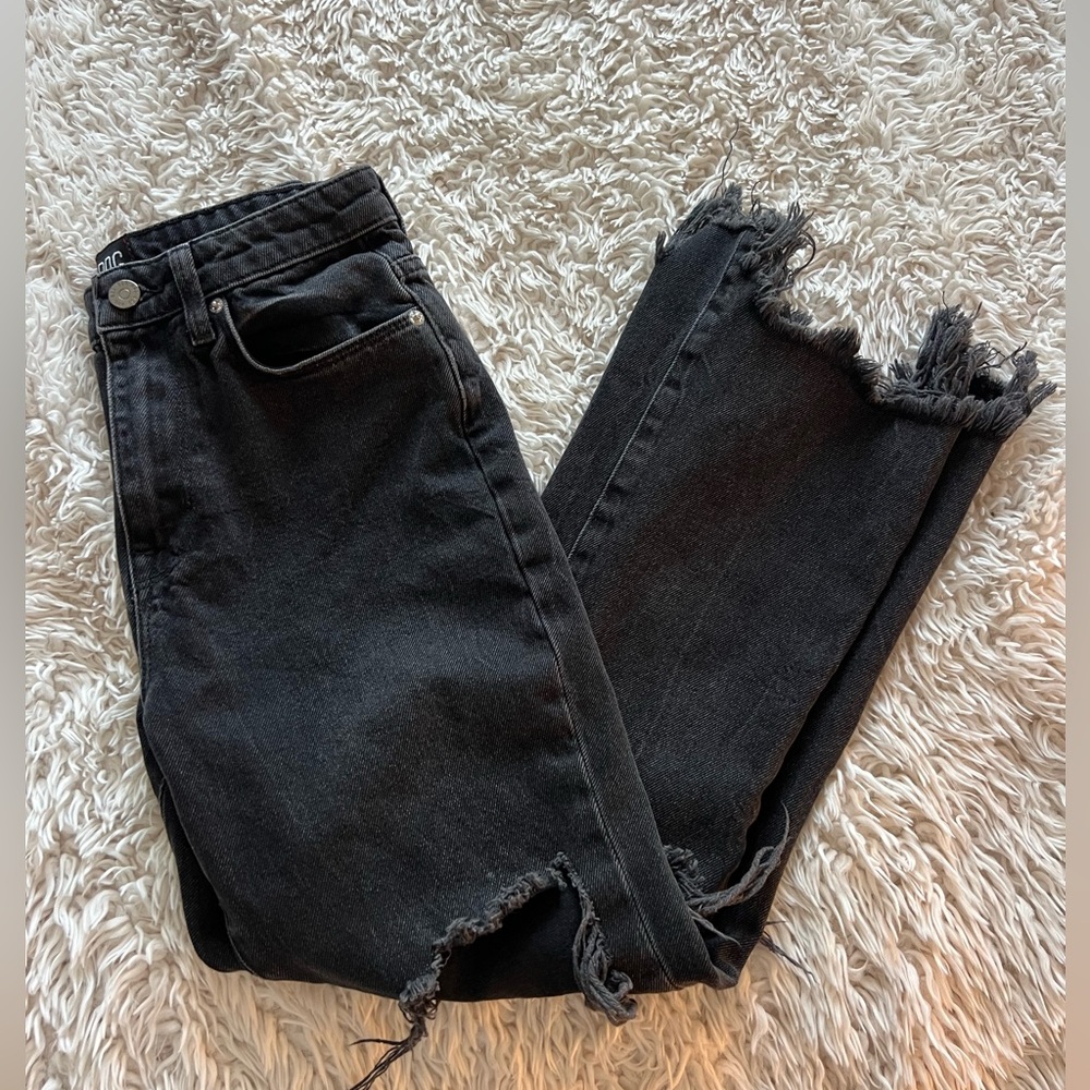 BDG Black Distressed Ankle Jeans - Picture 9 of 9